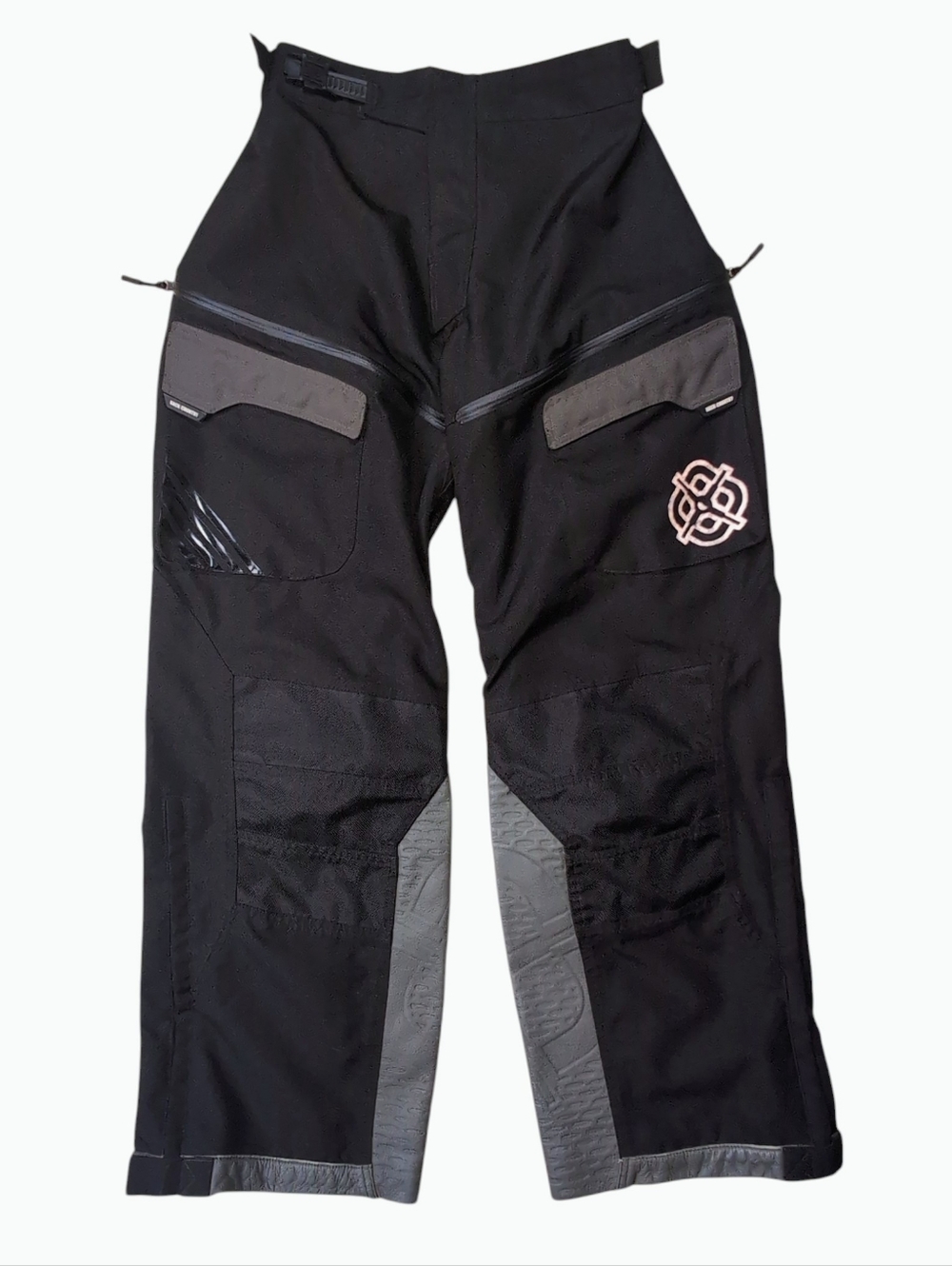 A.R.C. Advanced Riding Coverage Back Country Foul Weather Pan Black Gray Mens 36